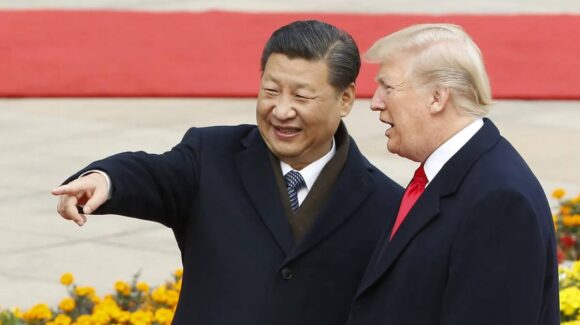 Xi Jinping inicia visita de Estado a EU; Trump lo recibe en Washington