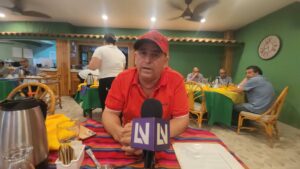 El presidente de la Federación de Cooperativas Pesqueras Estuarinas de Guasave, Juan Manuel Perea