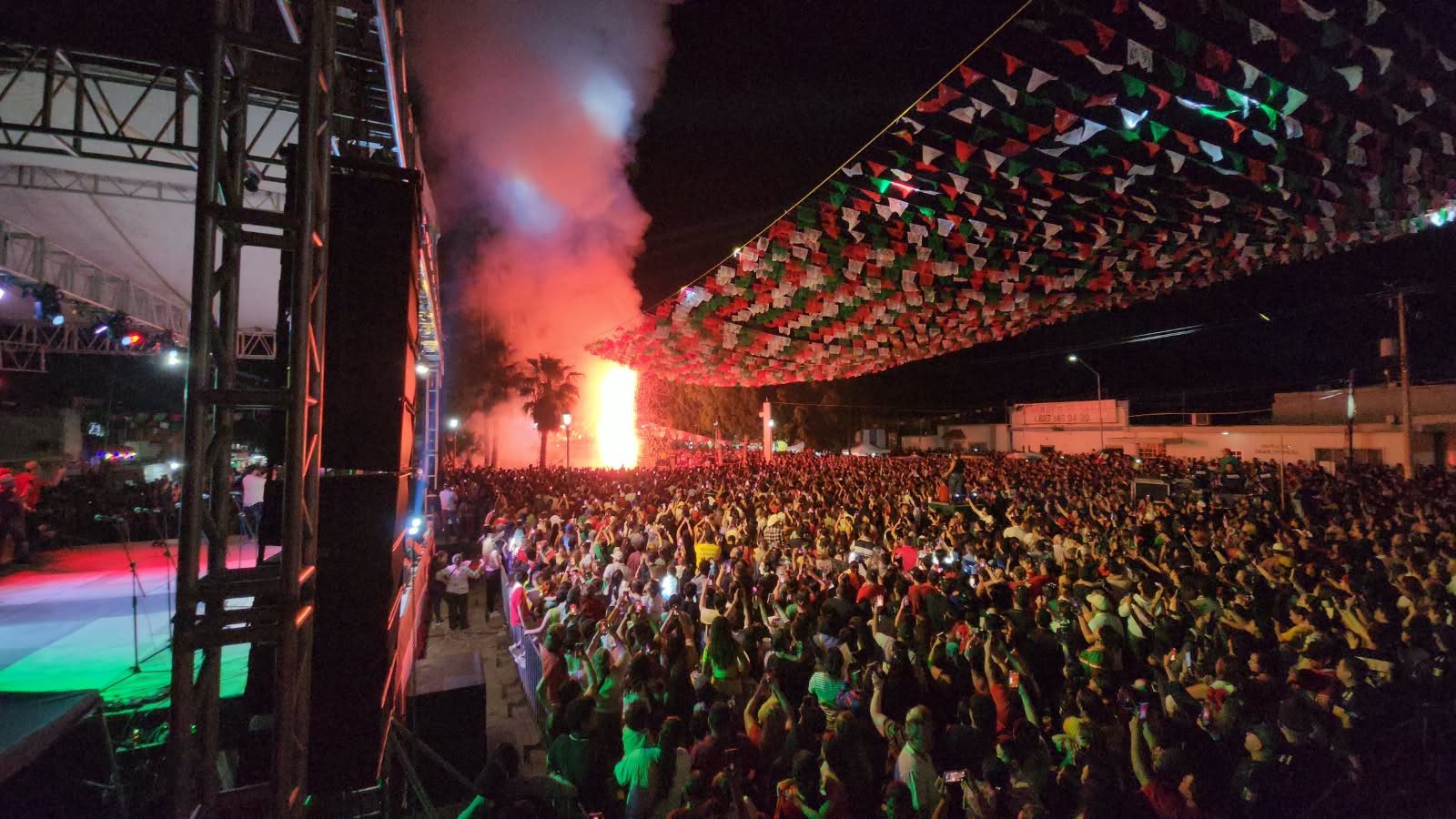 Fiesta del Grito de Indepencia en Guasave