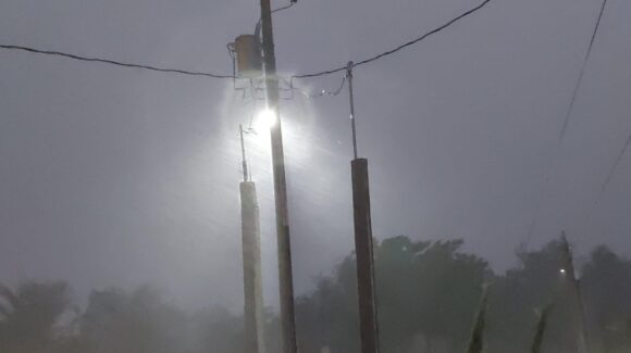 Se cumple el pronóstico; fuerte lluvia y vientos azotan a la región del Évora
