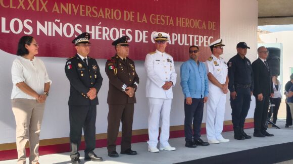 Conmemoran en Mazatlán el 179 aniversario de la Gesta Heroica de los Niños Héroes