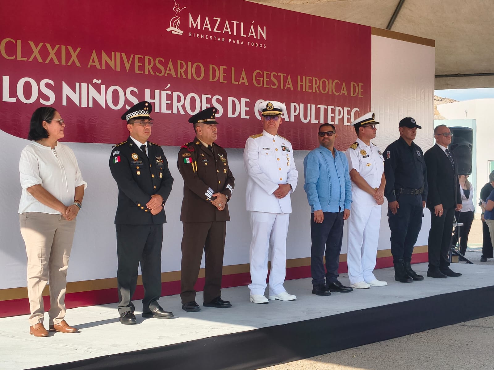 Gesta Heroica de los Niños Heroes en Mazatlán