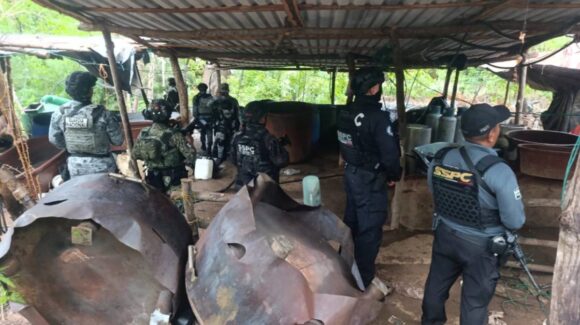 Golpe al narco: Desmantelan tres narcolaboratorios en Guerrero con apoyo de EE.UU.
