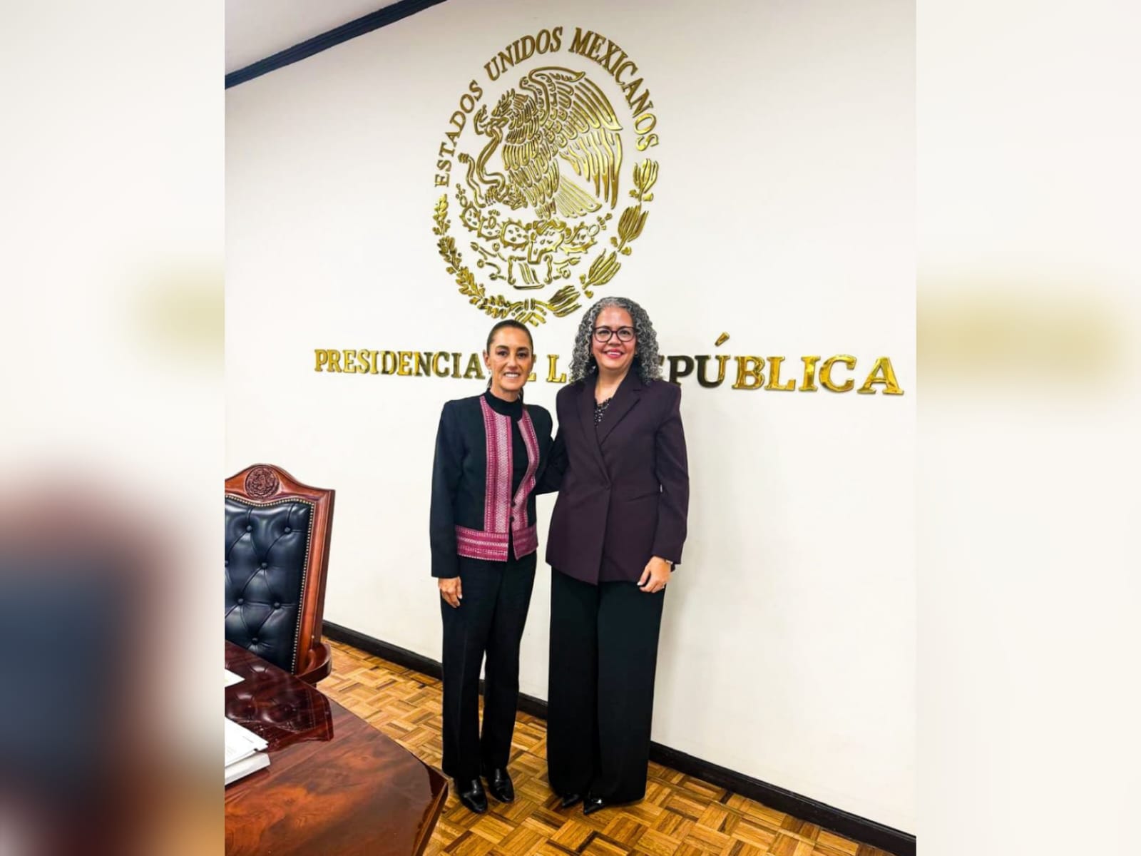 Graciela Dominguez Nava y Claudia Sheinbaum