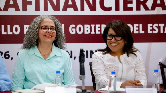 Gobierno y parafinancieras acuerdan generar condiciones para mejorar la agricultura, afirma gobernadora Graciela Domínguez, en reunión con titular de SADER Columba López