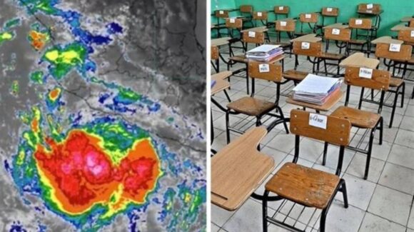 Huracán Polo: suspenden clases en siete municipios de Michoacán