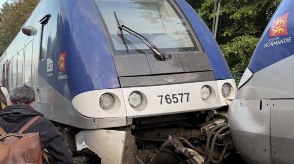 Investigan sabotaje tras descarrilamiento de tren en Normandía; hay 44 heridos