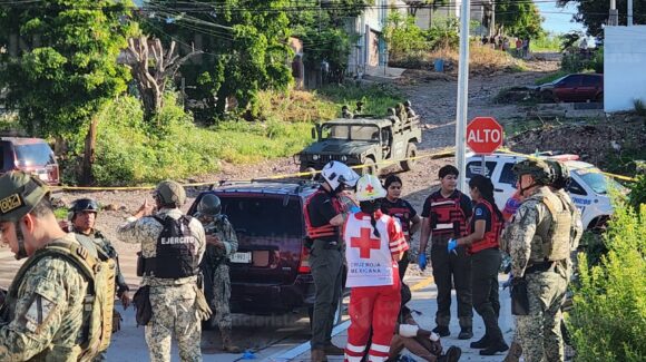 Con heridas de bala en brazos y pierna resultó un hombre tras ser atacado en la colonia Buenos Aires de Culiacán, Sinaloa