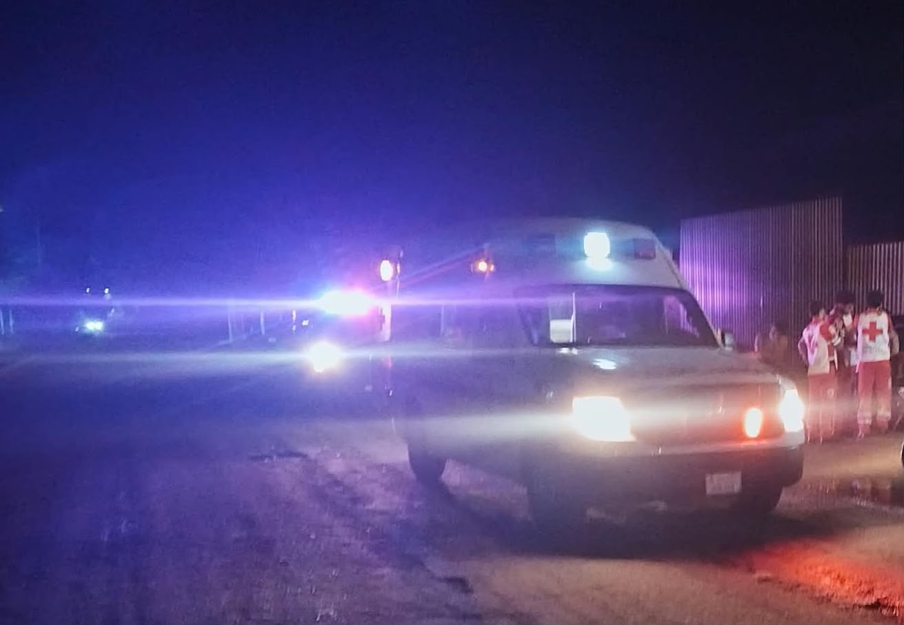 Joven motociclista resulta herido al derrapar en Guasave