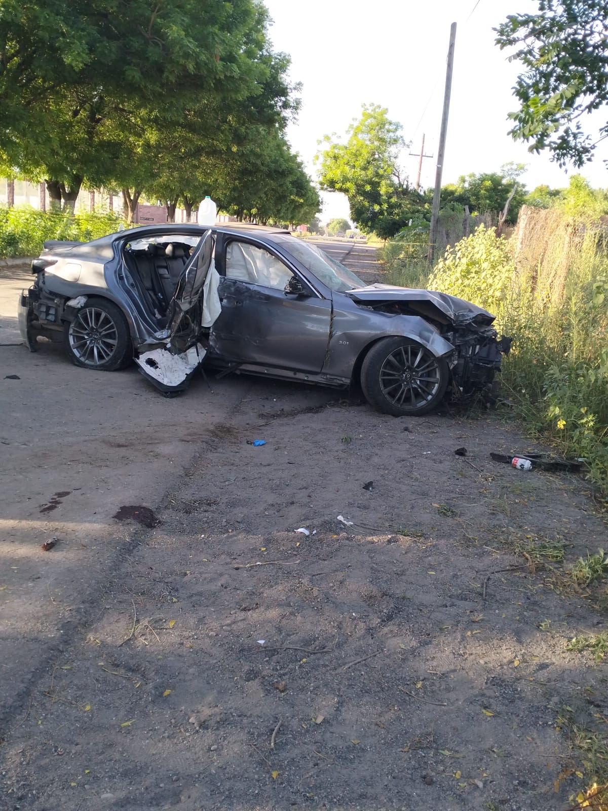 Joven pierde la vida tras sufrir aparatoso accidente en Charay, El Fuerte, Sinaloa