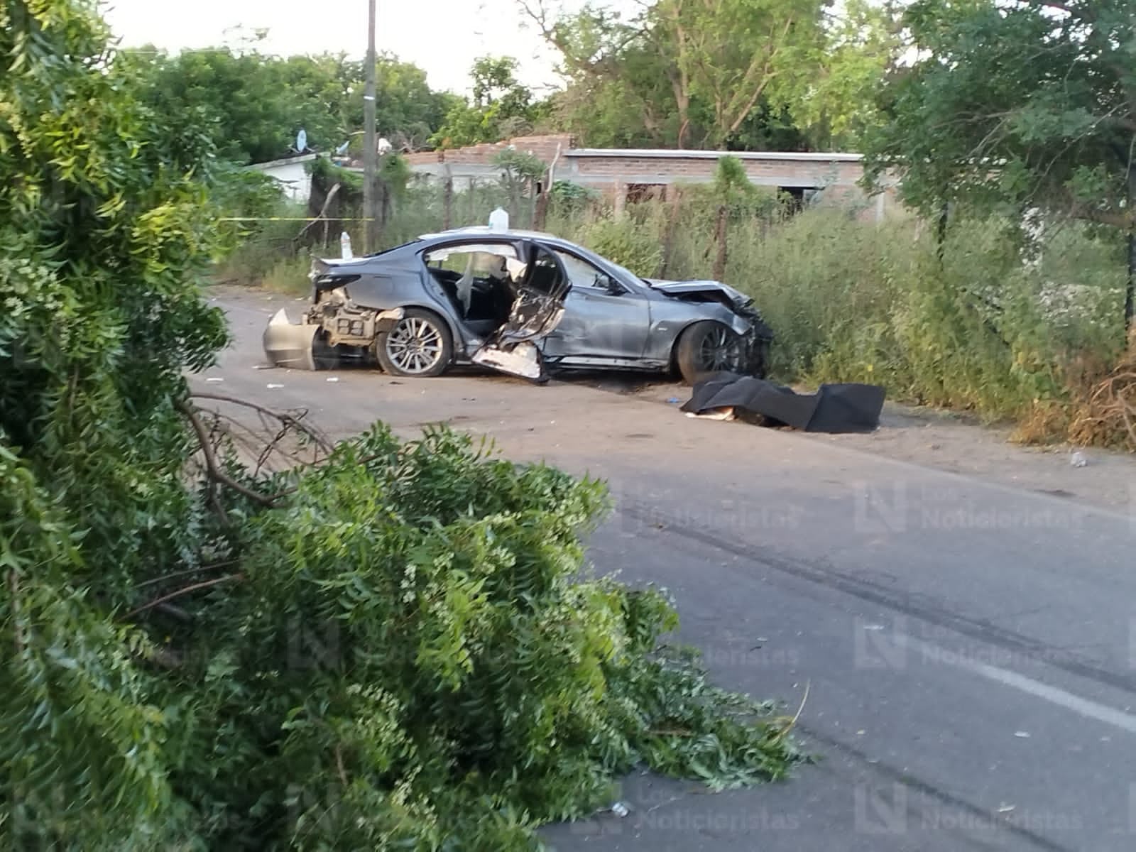 Joven pierde la vida tras sufrir aparatoso accidente en Charay, El Fuerte, Sinaloa