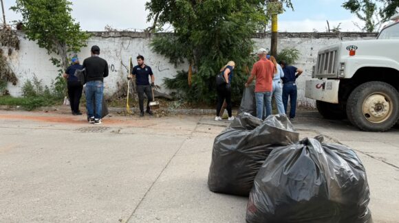 ¡Un total de 920 costales menos en las calles! Jumapam lleva jornada de limpieza a tres colonias de Mazatlán, Sinaloa