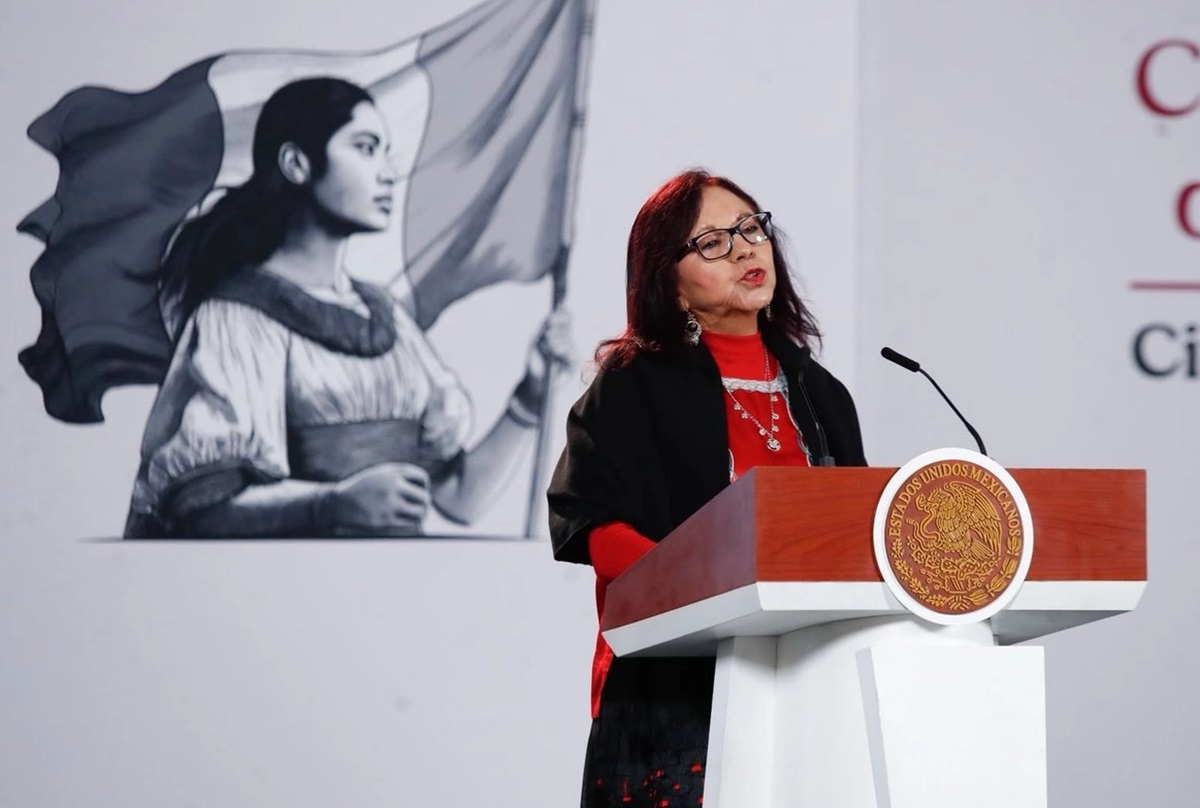 Leticia Ramírez informa las cifras de ciudadanos beneficiados por los Programas del Bienestar