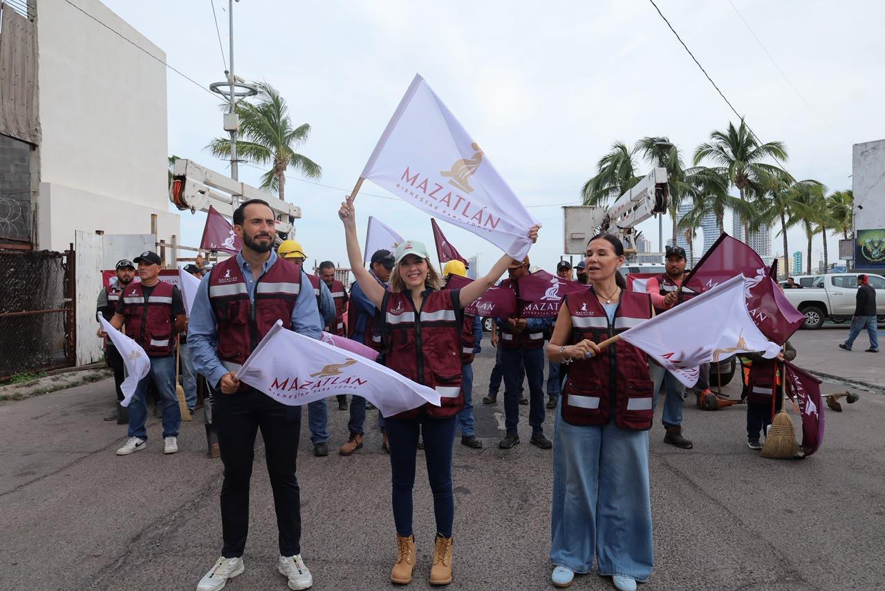 Limpieza en Mazatlán