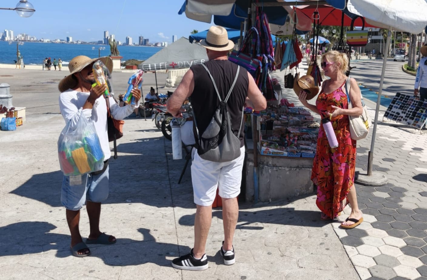 Llegada de cruceristas a Mazatlán