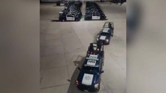 ¡Continúan llegando! Se suman 300 elementos federales y 50 patrullas para reforzar seguridad en Mazatlán
