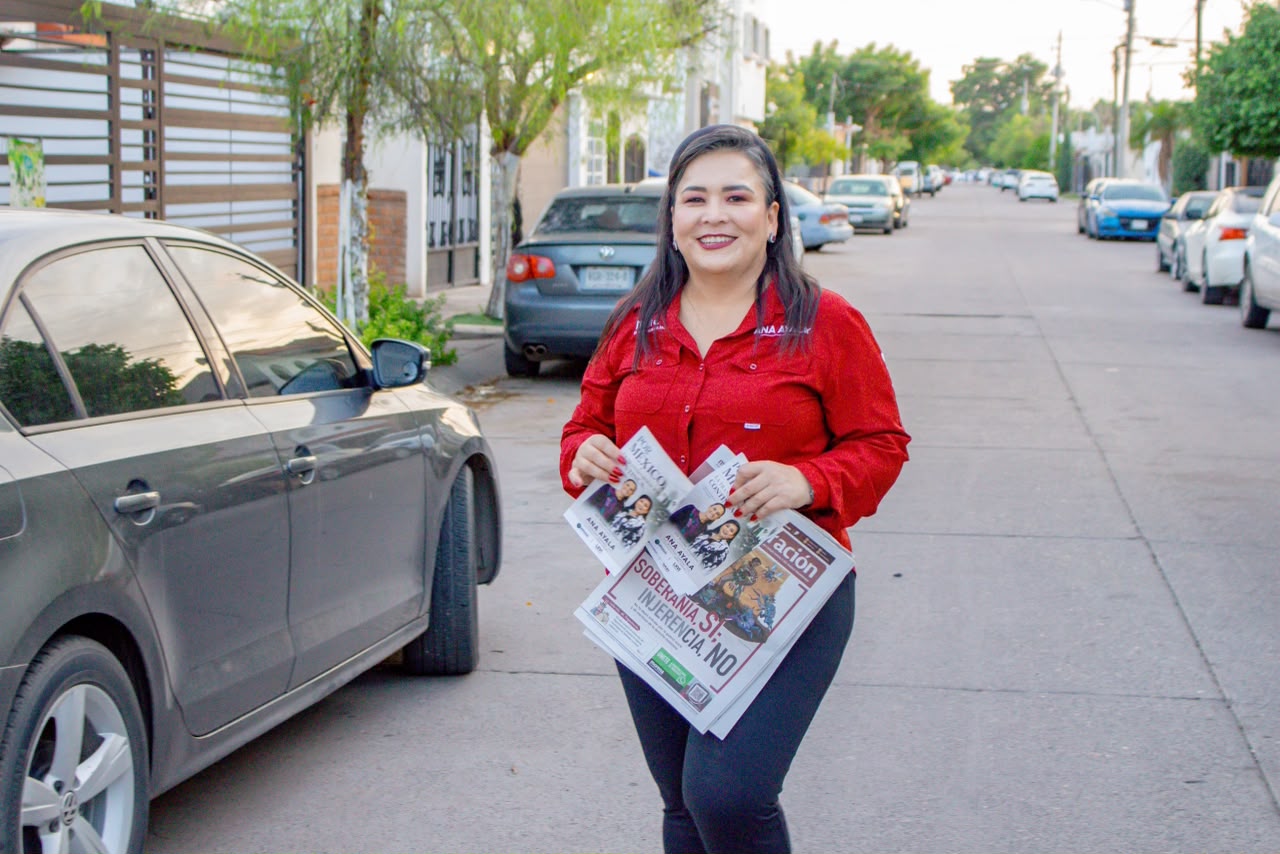 Llevará Ana Ayala su segundo informe de labores casa por casa en Ahome
