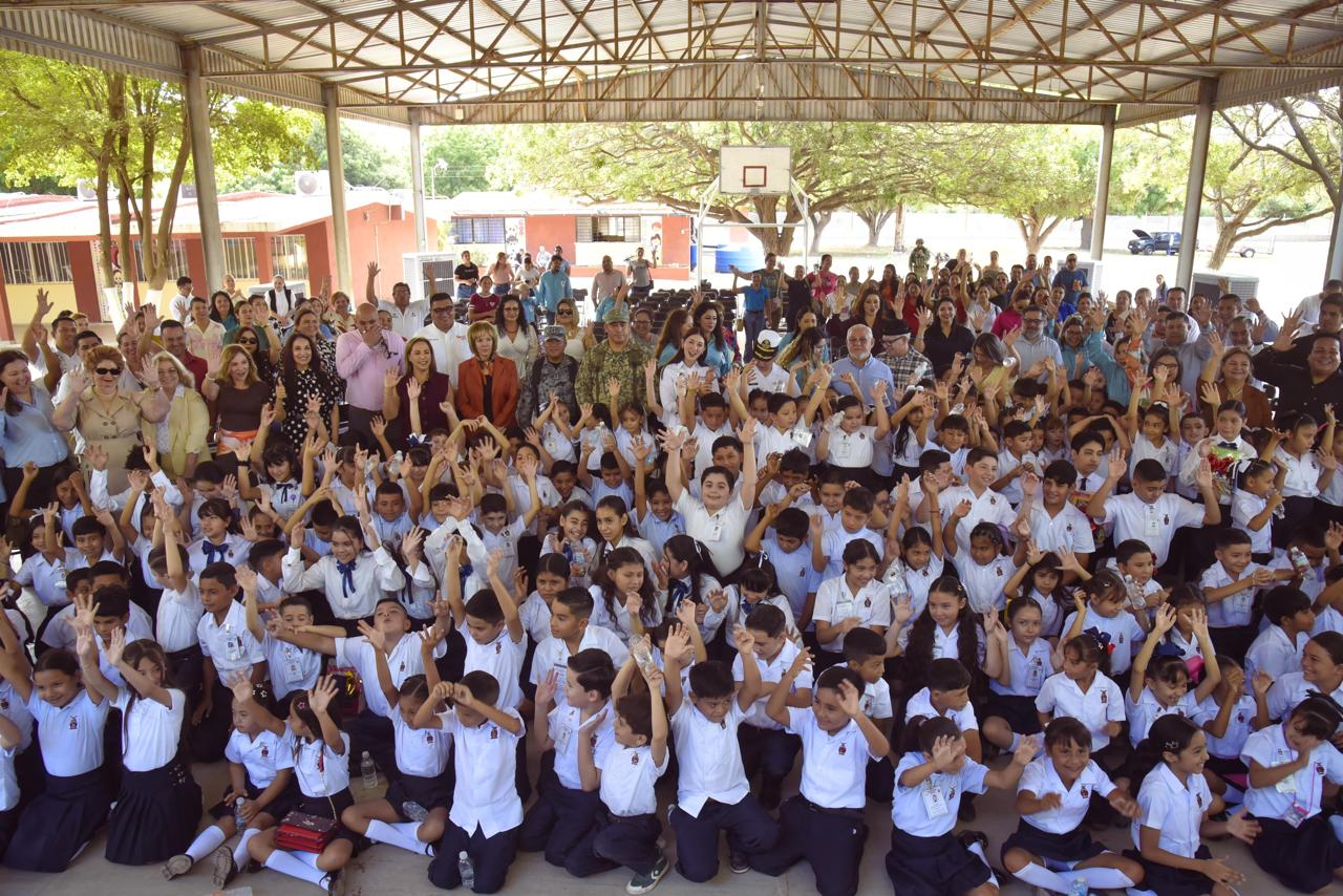 Más de 80 mil estudiantes de nivel básico inician el ciclo escolar 2026-2027 en Ahome