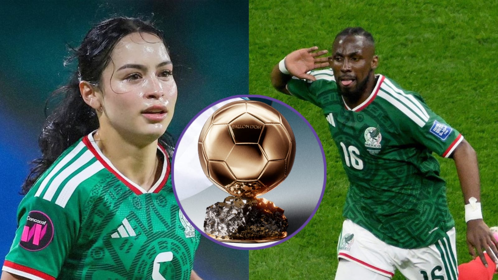 Mexicanos nominados al balón de oro