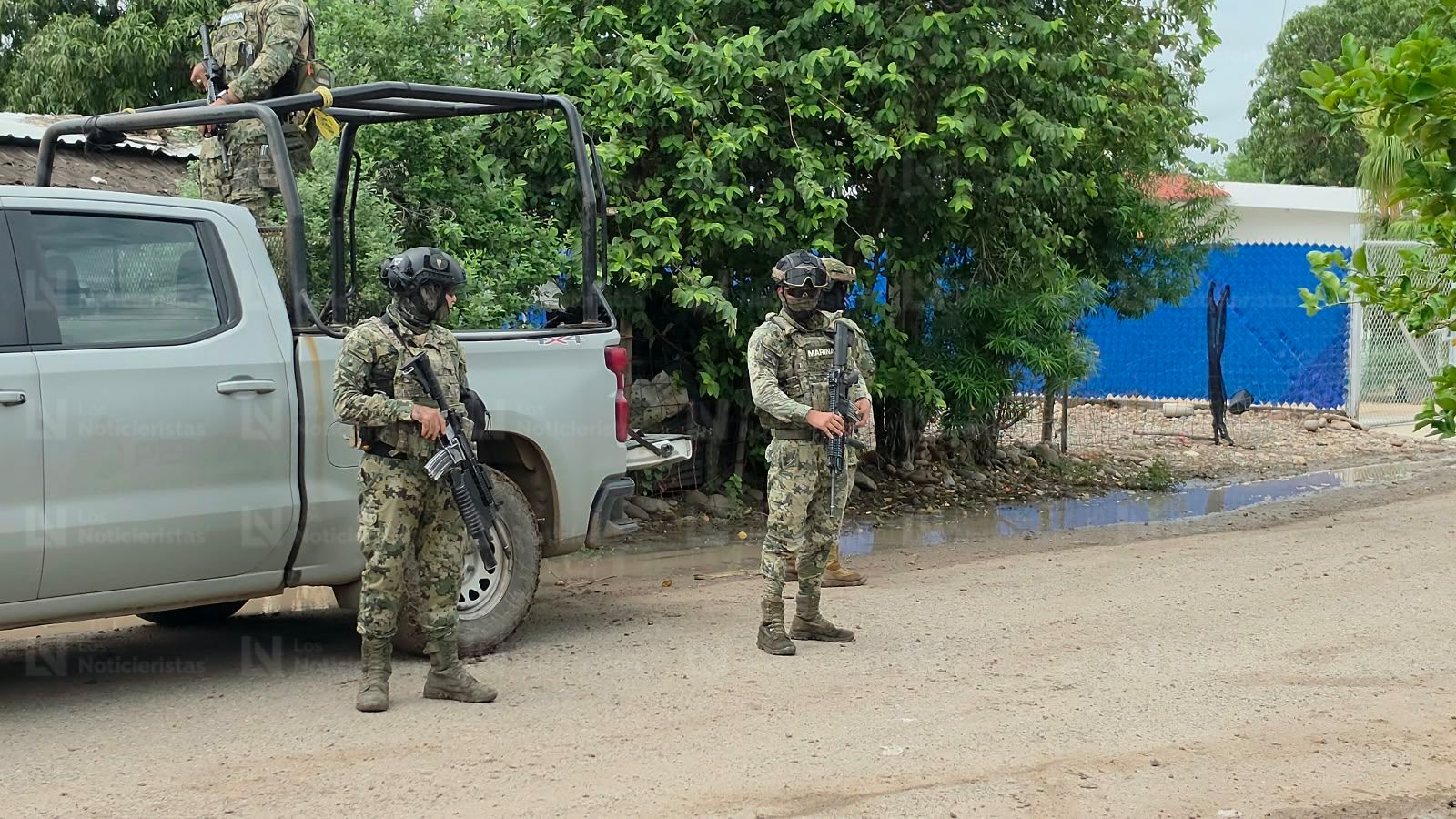 Operativo militar en Sinaloa