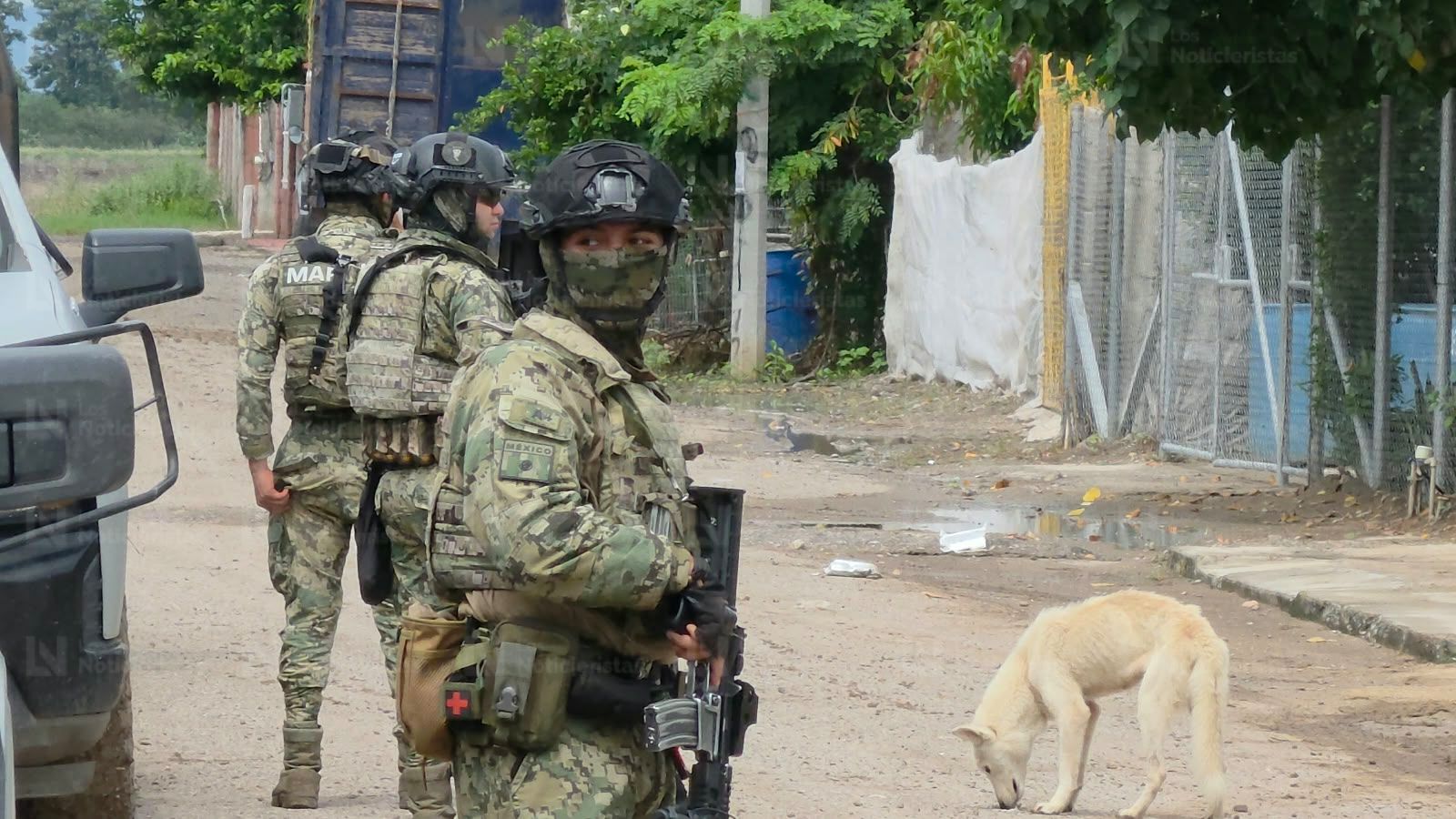 Operativo militar en Sinaloa