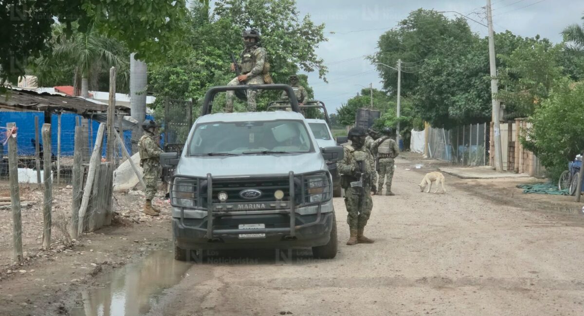 Operativo en campestre de San Manuel en Culiacán deja varios detenidos, armas, droga y vehículos asegurados