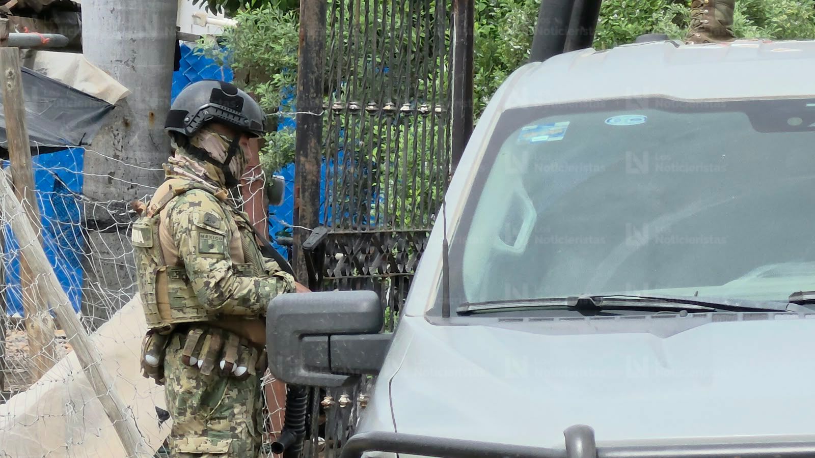 Operativo militar en Sinaloa