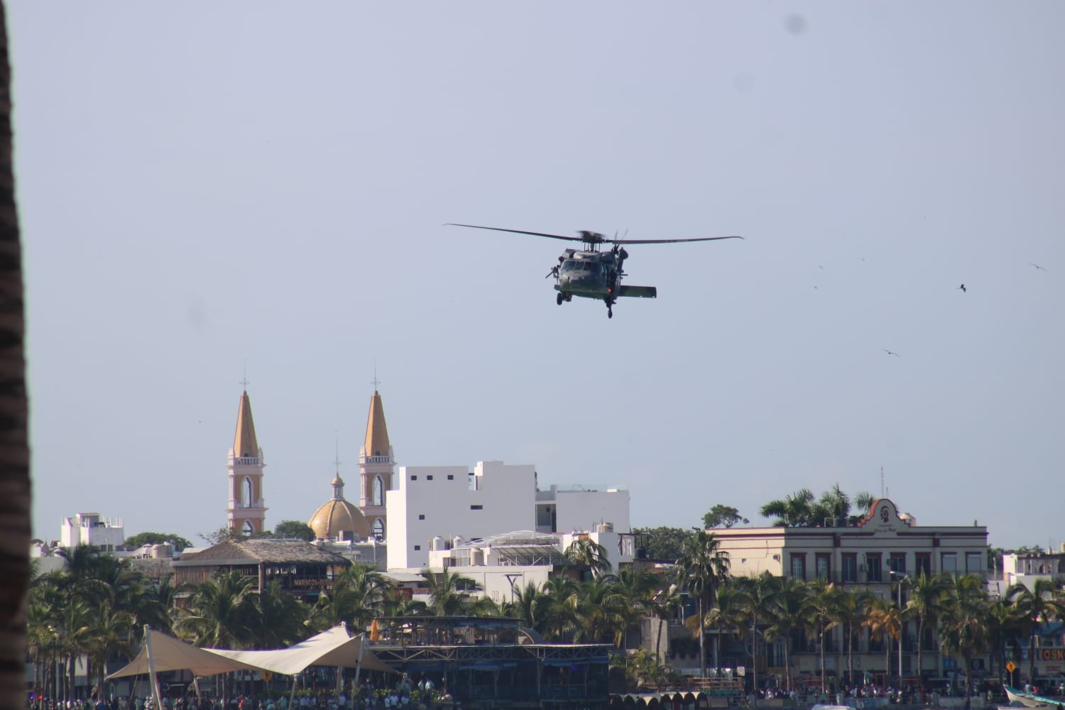 Operativos aereos en Mazatlán