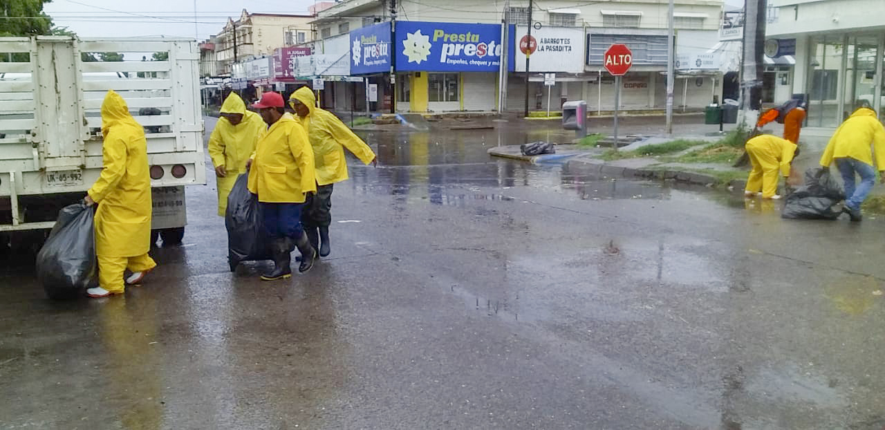 Operativos ante pronóstico de lluvias en Ahome