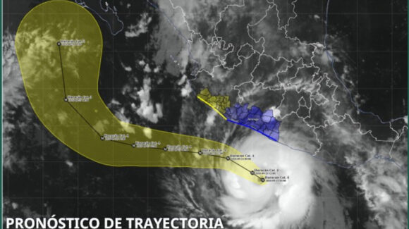 Huracanes 2026: Remanentes del huracán “Polo” categoría 4 mantienen condiciones de lluvia y viento en Sinaloa
