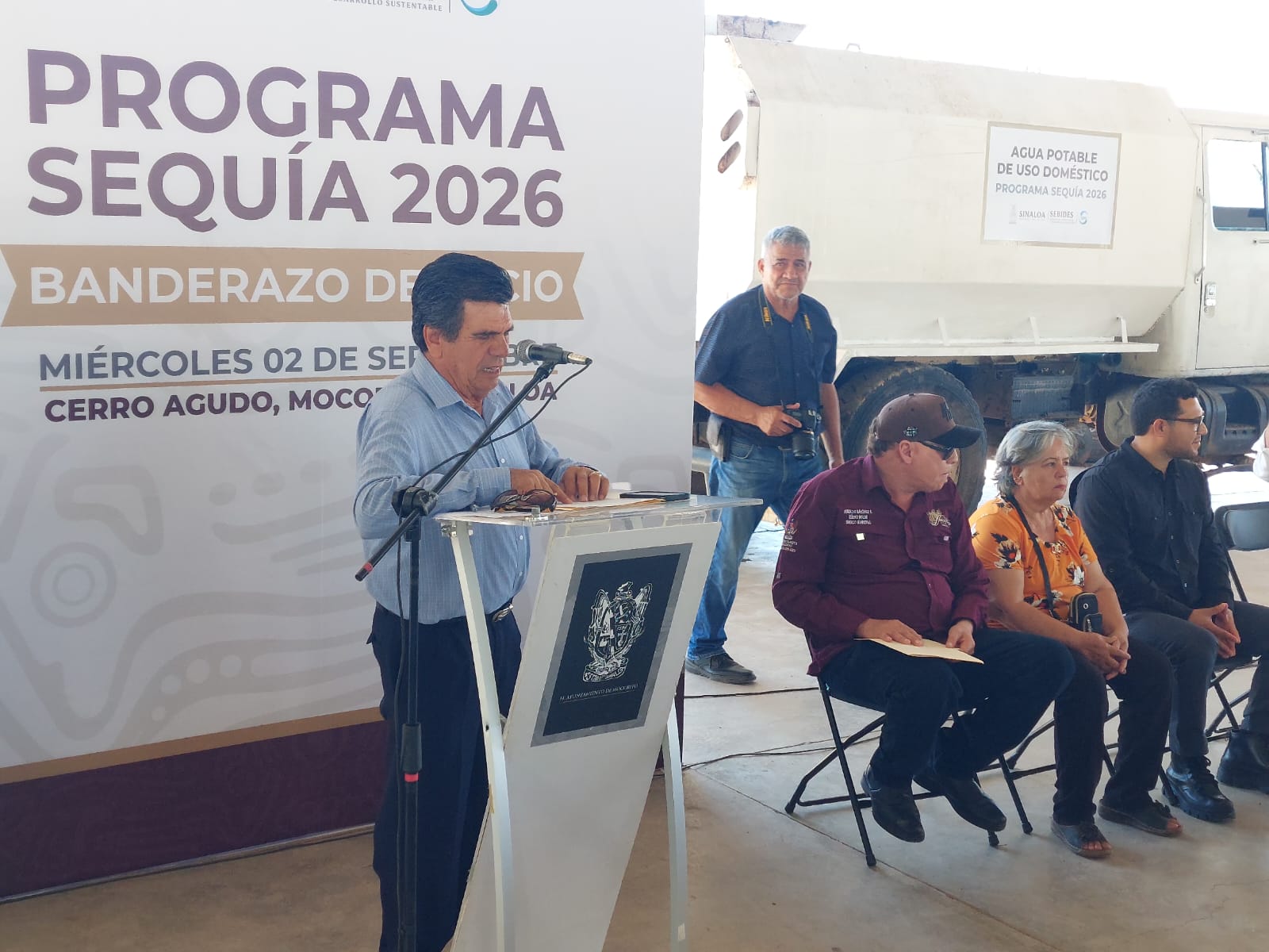 Programa de Sequía 2026 en Mocorito