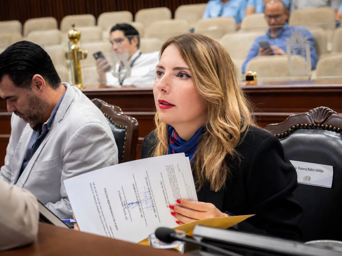 Roxana Rubio en el Congreso