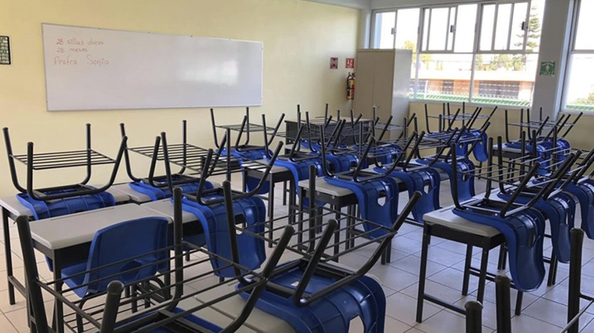Salón de clases vacio