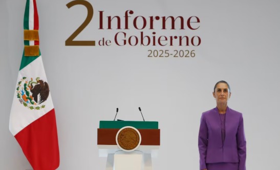Segundo informe de labores de Claudia Sheinbaum