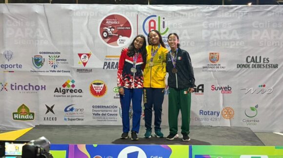 ¡Mazatlán en el podio! Silvana Quiñones se lleva el bronce en Colombia en el Grand Prix de Para Atletismo Cali 2026