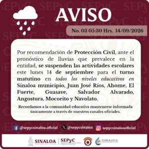 Suspenden clases