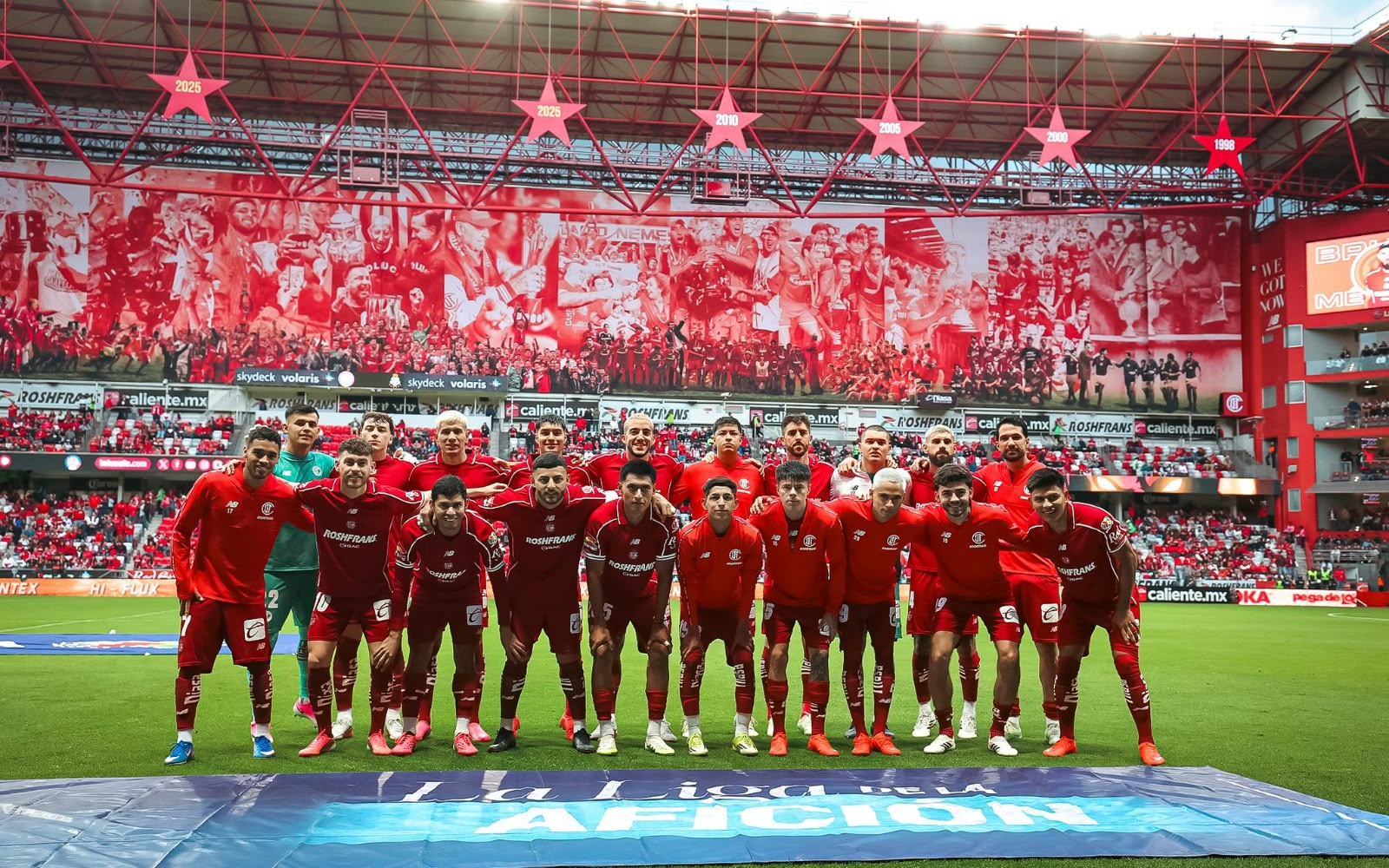 Toluca y América comparten la cima del Apertura 2026 tras la Jornada 10