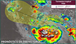 Huracanes 2026: “Polo” se fortalece frente al Pacífico mientras Sinaloa se prepara para lluvias intensas