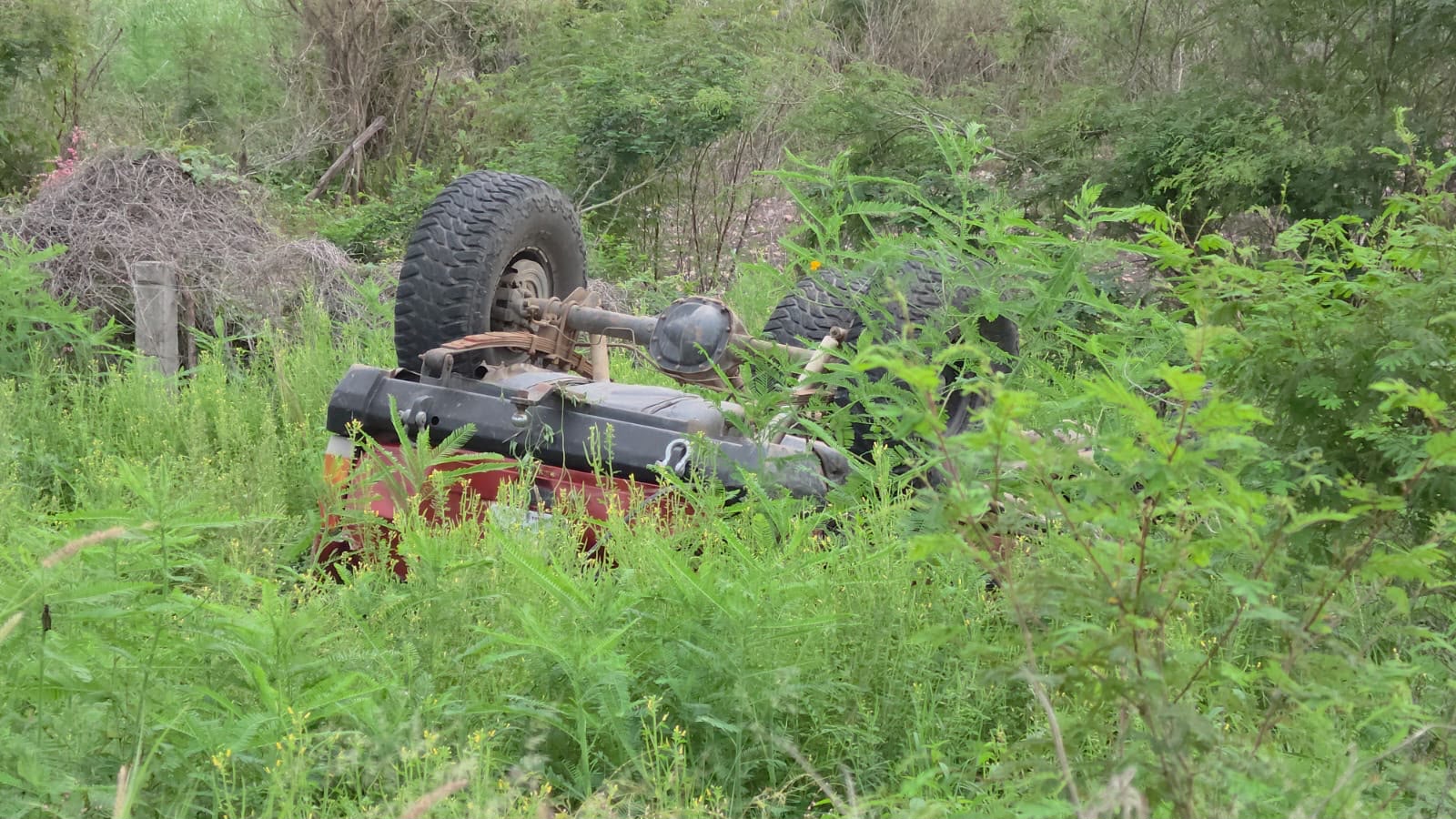 Un muerto y un herido tras accidente en Higueras de Abuya de Culiacán