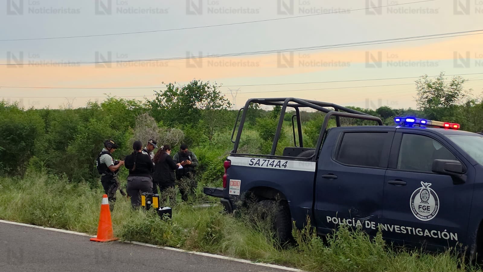 Un muerto y un herido tras accidente en Higueras de Abuya de Culiacán