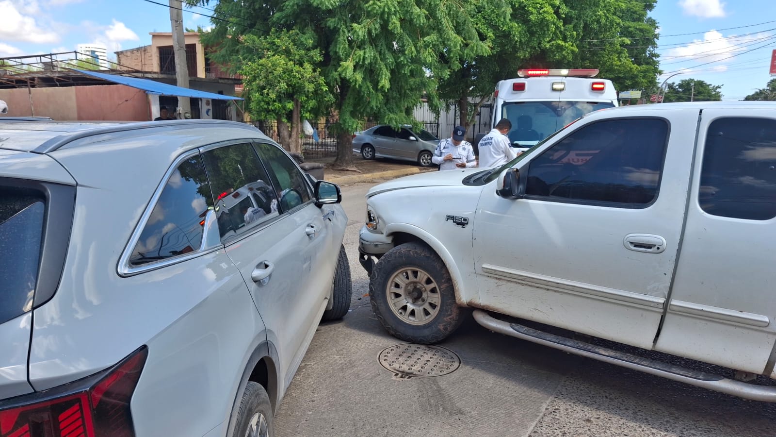 Accidente en la Insurgentes de Los Mochis
