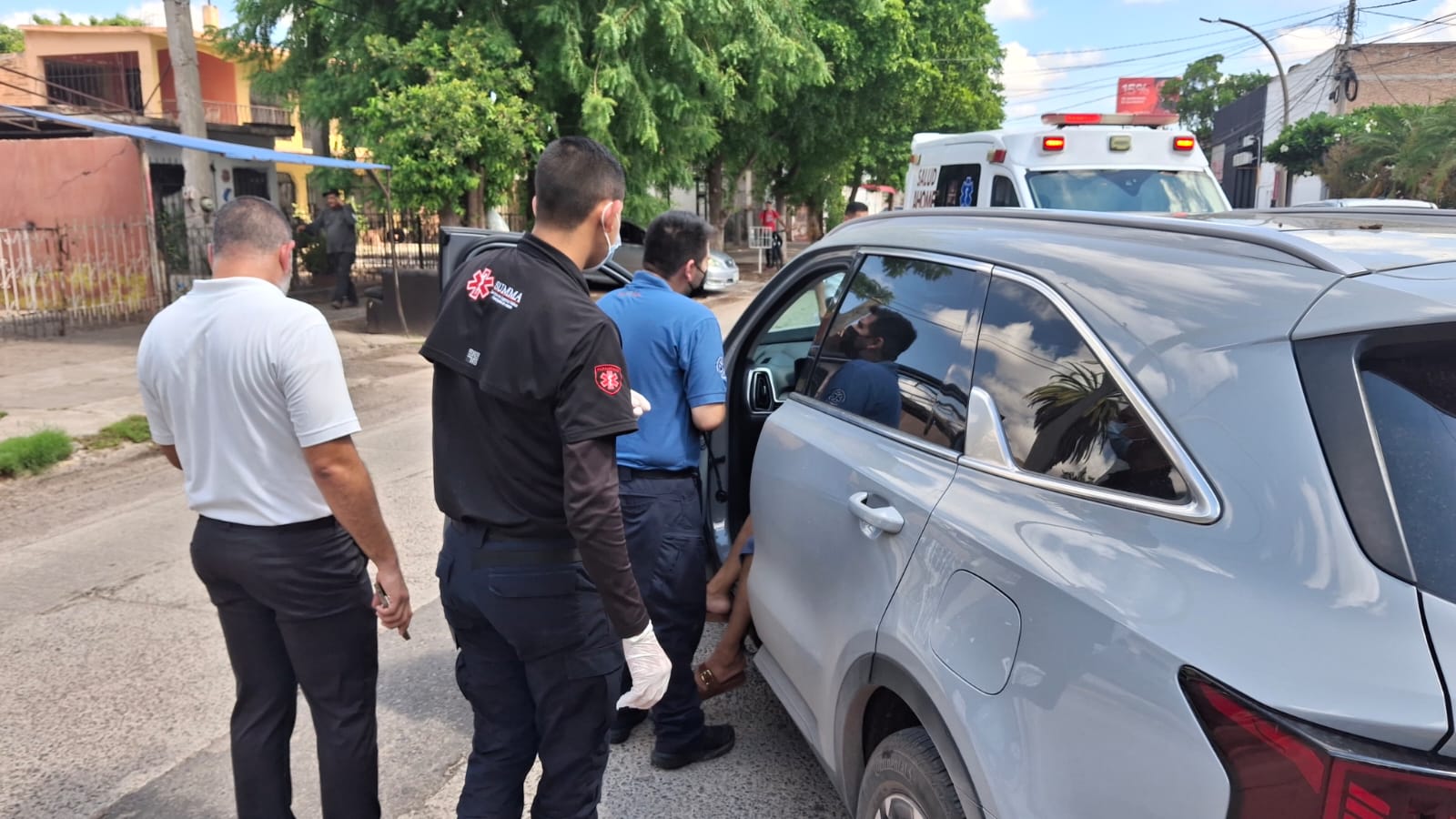 Accidente en la Insurgentes de Los Mochis