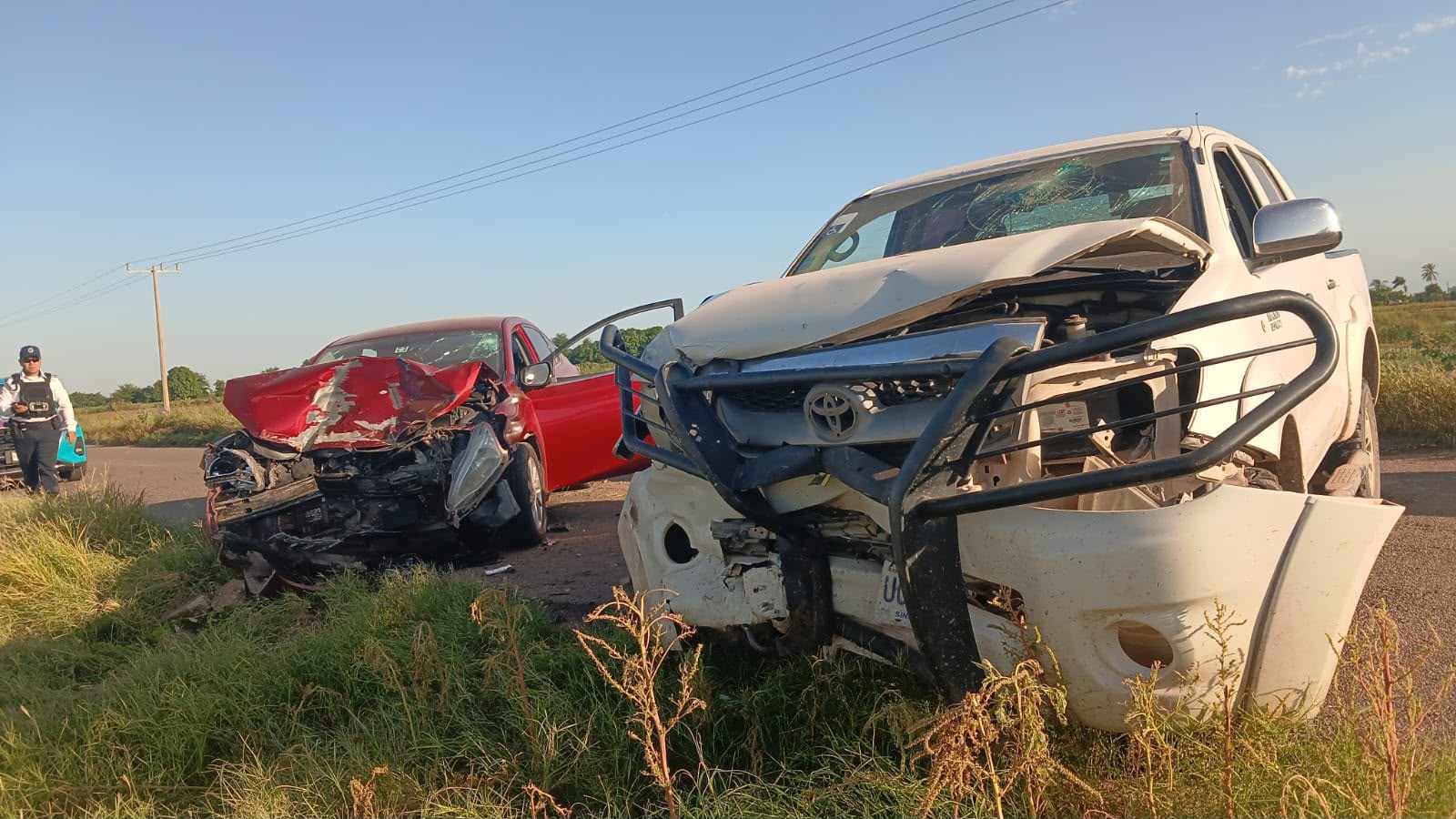 Accidente en Guasave