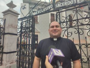 Adán Pasos Sánchez, párroco y rector de la Catedral Basílica La Inmaculada Concepción