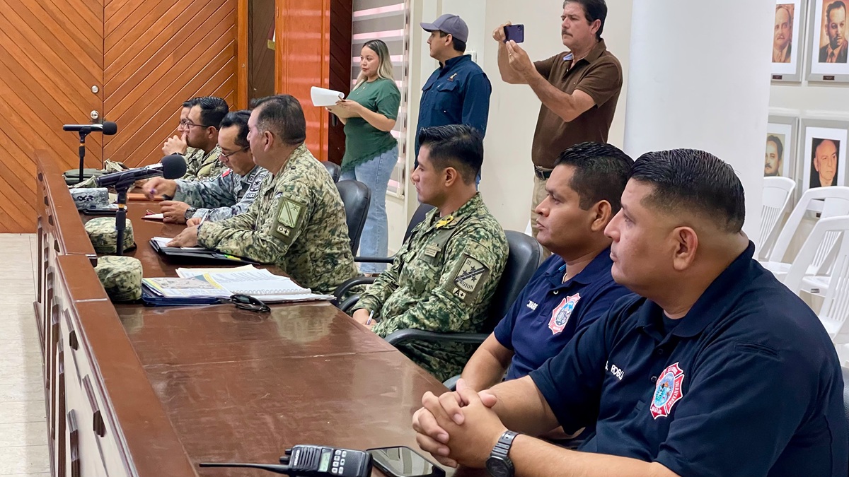 Afinan detalles para operativo de seguridad de desfile de la Independencia, en Mazatlán