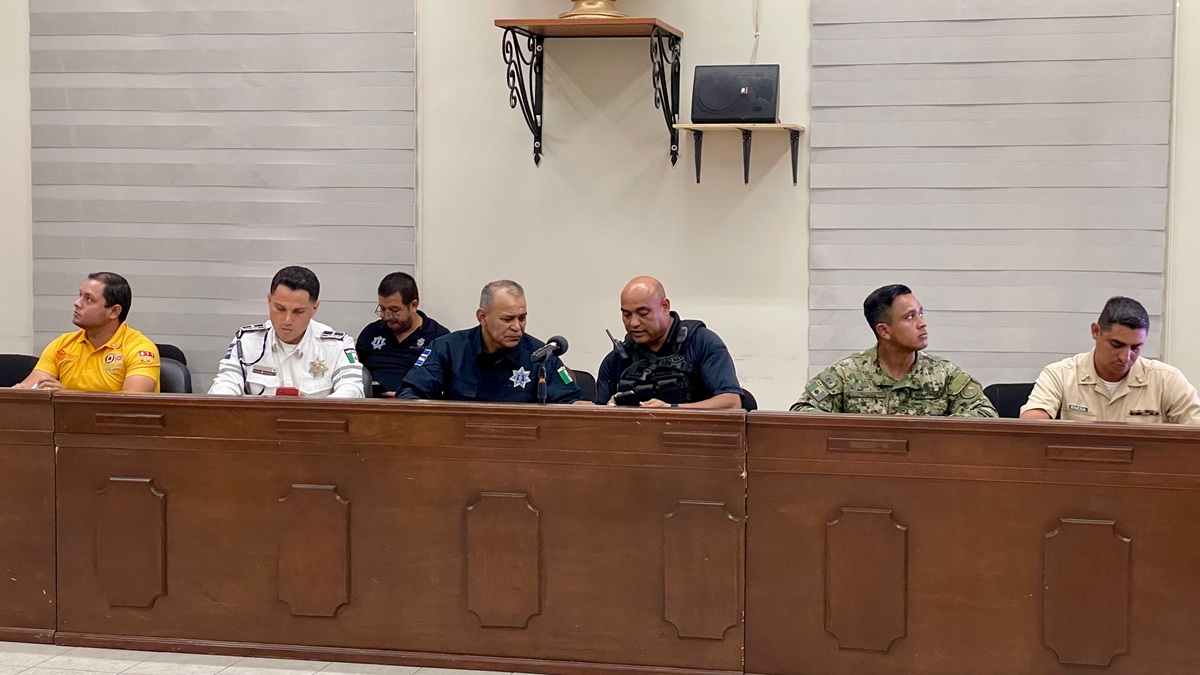 Afinan detalles para operativo de seguridad de desfile de la Independencia, en Mazatlán