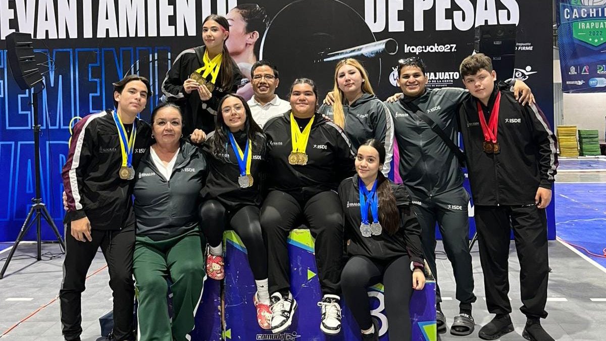 aguilas uas ganan 15 medallas en los nacionales de halterofilia desde guanajuato