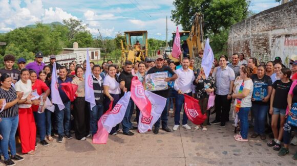 “Tenemos el compromiso de atender a todas las comunidades de Badiraguato”: José Paz López da banderazo de obra pública y entrega pies de casa en Ciénega de los Lara