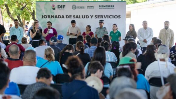Ana Miriam Ramos encabeza Jornada de Salud y Servicios del DIF Culiacán en colonia Los Mezcales
