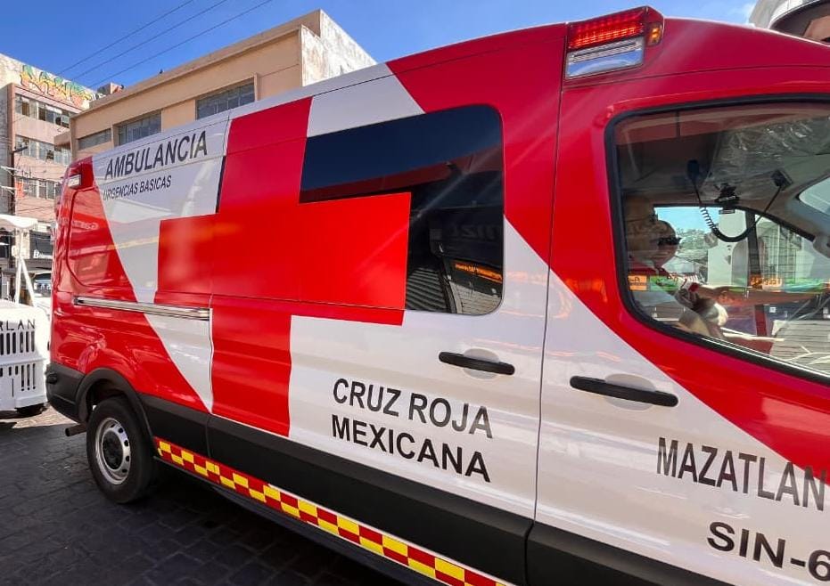 Ambulancia de Cruz Roja Mazatlán